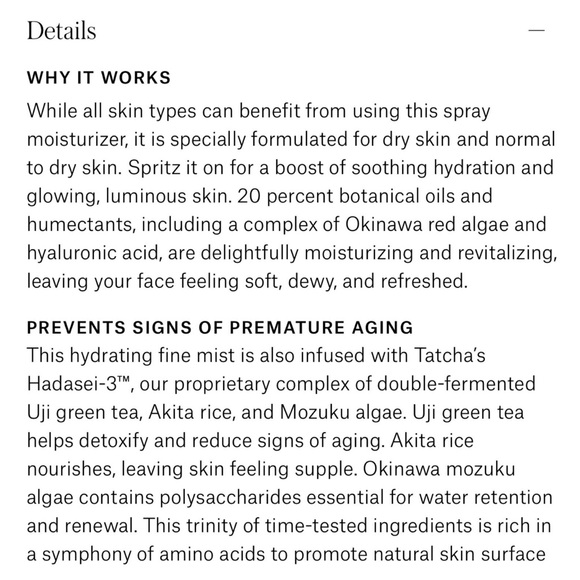 NEW 2x Tatcha Luminous Dewy Skin Mist 12ml each - Picture 6 of 8